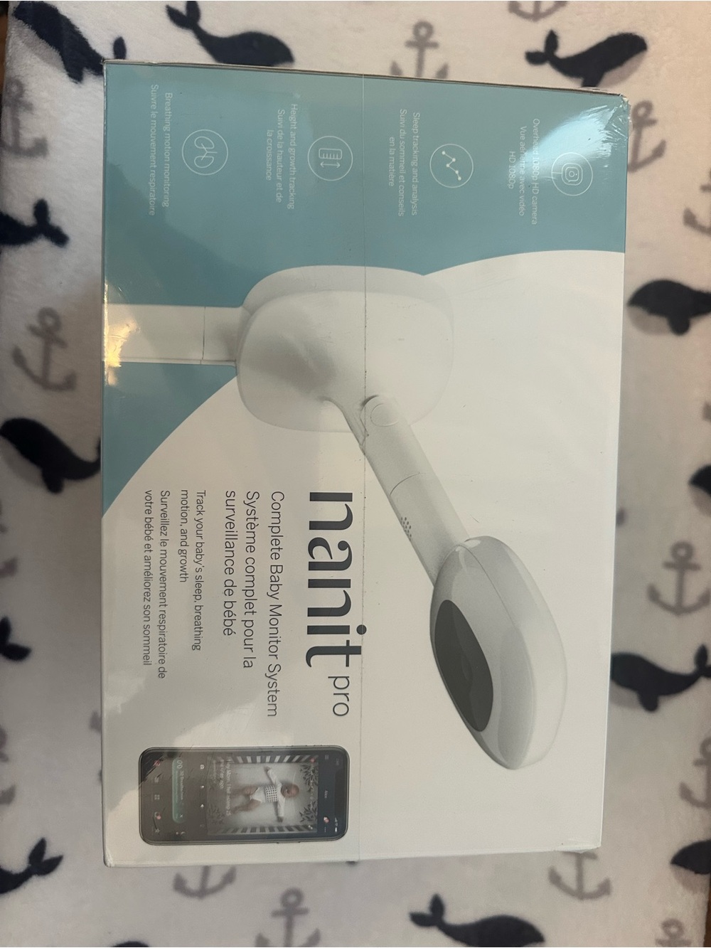 Nanit Pro complete Baby Monitor System - White NEW